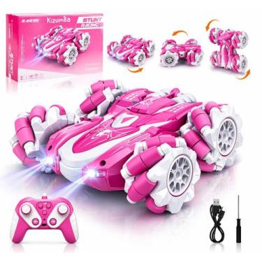 Imagem de Carrinho De Controle Remoto Homem Aranha Rosa Maluco Speed Girl Gira 3