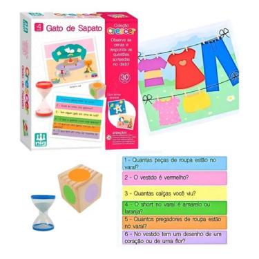 Imagem de Jogo Crescer - Gato De Sapato 0456 Nig