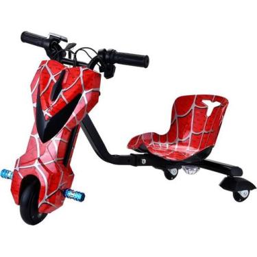 Imagem de Triciclo Elétrico Drift Infantil 250W com Bluetooth e Amortecedor  3 R