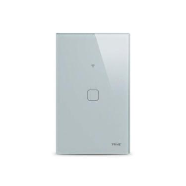Imagem de Interruptor Inteligente Touch Wi-Fi 1 Tecla Branco 4x2 FAME