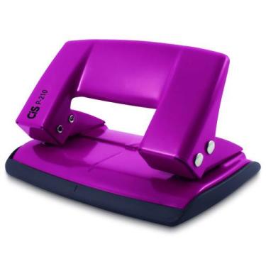 Imagem de Perfurador cis para 10 folhas rosa p-210