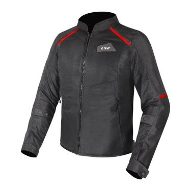Imagem de Jaqueta Ls2 Masculina Breeze Preto e Vermelho-Masculino