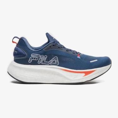 Imagem de Tênis Running Fila Masculino Float Maxxi 2 1281199, Azul, 38