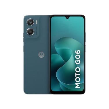 Imagem de Smartphone Motorola Moto g06 128GB 4GB Ram Azul Marinho 6,9" Câm. 50MP