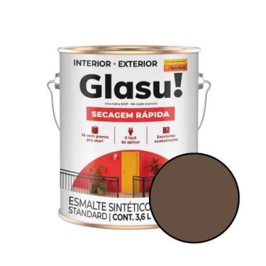 Imagem de Esmalte sintetico brilhante tabaco 3,6l glasurit - GLASU! ACABAMENTOS 