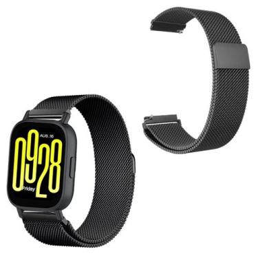Imagem de Pulseira aço inoxidável para Redmi Watch 5 Active - 22mm - Genérica