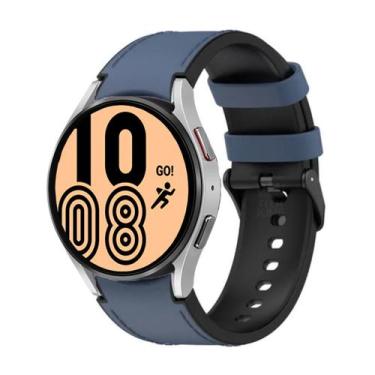Imagem de Pulseira material sintético interior Silicone para Watch4 44mm - Genér