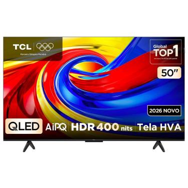 Imagem de Smart TV TCL 50 Polegadas QLED 4K P7L WiFi Bluetooth Google TV HDR10+ 120 Hz VRR AIPQ 50P7L