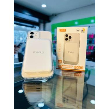 Imagem de Carregador Portátil Magnético sem fio 5000mAh A Gold