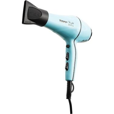 Imagem de Secador de Cabelo Style 2000W Motor Ac 3 Temperaturas Azul Tiffany Taiff 220V