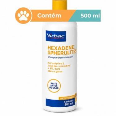 Imagem de Shampoo Hexadene Spherulites Virbac Cães Gatos 500ml