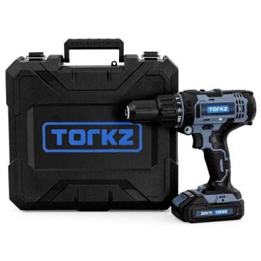 Imagem de Furadeira Parafusadeira de Impacto Torkz Industrial TRB0012, Com 1 Bat