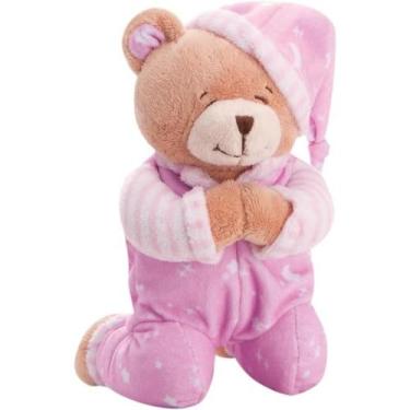 Imagem de Pelúcia Ursinho que Reza Anjinho da Guarda Rosa Buba, Anjo