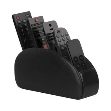 Imagem de Organizador De Controle Remoto Com 5 Compartimentos Para Sala De Estar