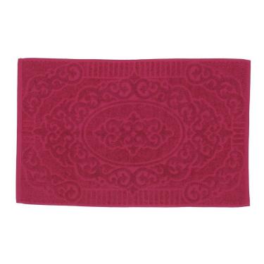 Imagem de Toalha de Piso Gaia 100% Algodão 45x75CM 1 Peça Fucsia LM Peter