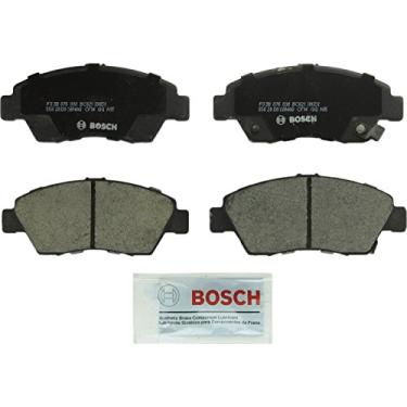 Imagem de BOSCH BC621 QuietCast Conjunto de pastilhas de freio a disco de cerâmica premium - Compatível com Acura RSX selecionado; Honda Civic, Civic del Sol, Fit; FRENTE