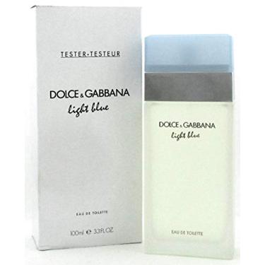 Imagem de Dolce & Gabbana Light Blue for Women Eau De Toilette Spray, 3.4 Ounce (Tester/Plain Box)