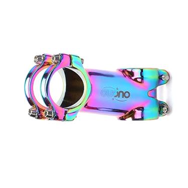 Imagem de Haste ajustável MTB 7/17 graus 60/70/80/90 mm 31,8 mm de liga de alumínio colorida para a maioria das mountain bike, ciclismo MTB, BMX (7 graus 70 mm)