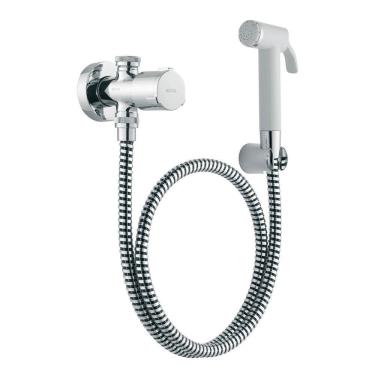 Imagem de Ducha Higiênica com Registro Derivação e Gatilho Docol Riva 1/2`` Chrome Cromado