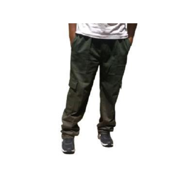 Imagem de Calça Cargo Feminina E Masculina Sarja Skate - Urban Life