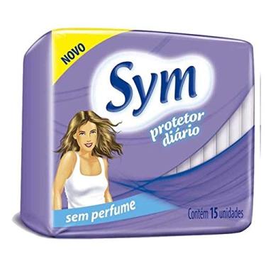 Imagem de Sym Absorvente Protetor Diário sem Perfume, Branco