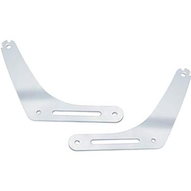 Imagem de Kuryakyn 7080 Multiuso Assento do Motorista/Passageiro Componente Encosto do Encosto Multiuso: Montagens Fixas para 2018-20 Harley-Davidson Softail FLDE, FLHC, FLSL, FXBB Motorcycles, 1 par, Cromado