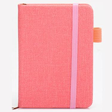 Imagem de A7 mini notebook portátil bloco de notas PU capa diário escrito à mão livro bloco de notas escritório estudante papelaria escolar, A5