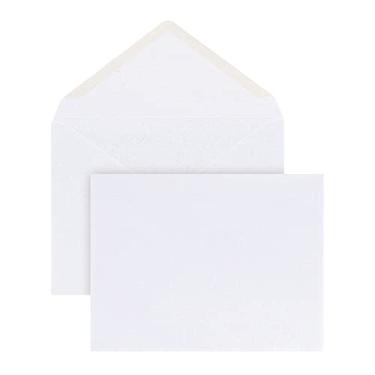 Imagem de Office Depot Envelopes de convite, 10 x 13 cm, branco, pacote de 100, 12033