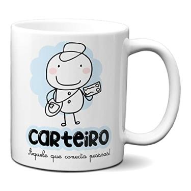 Imagem de Caneca Carteiro Aquele Que Conecta As Pessoas! Presente (Branca)