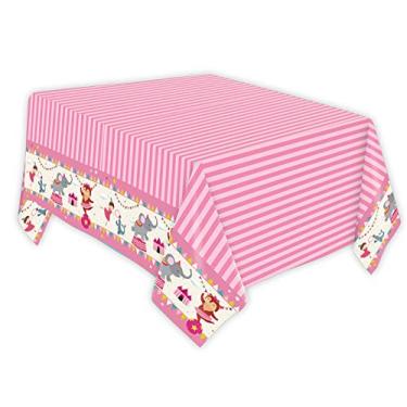 Imagem de Toalha Pap Fp 120x220cm R623 Circo Rosa - Pacote Com 01 Un Regina Colorida