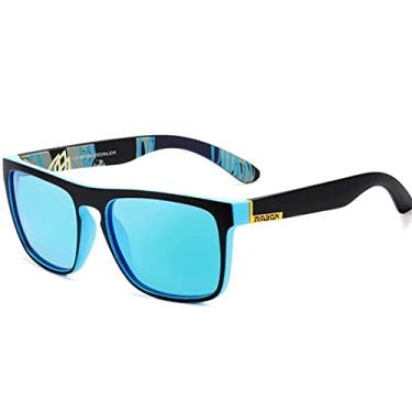 Imagem de Óculos de Sol Masculino Kdeam Hastes Estampadas Proteção uv400 Polarizados (C2)