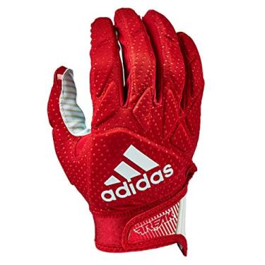 Imagem de adidas Freak 5.0 Padded Football Receiver Glove, Red/White, Small