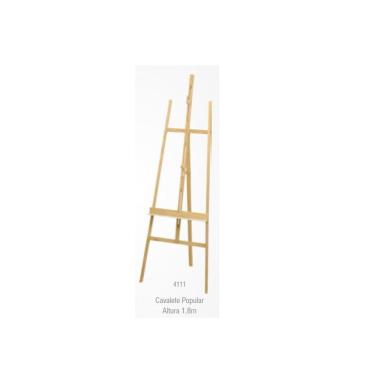 Imagem de Cavalete de Pintura Popular 1,80 Metros Madeira Pinus Natural 4111