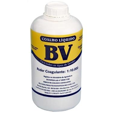 Imagem de Coalho Líquido Bovino Natural 1 Litro Bela Vista Produção De Queijos