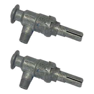 Imagem de Registro Ramal Fogão Dako Pé Fino Rosca Interna Kit 2 Und