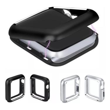 Imagem de Case Bumper Magnético em Imã Compatível com AppleWatch e Iwo 44mm 42mm 40mm 38mm