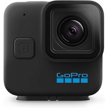 Imagem de Câmera GoPro HERO11 Black Mini - Câmera de ação compacta à prova d'água com vídeo Ultra HD 5.3K60, captura de quadro de 24,7 MP, sensor de imagem de 1/1,9", transmissão ao vivo, estabilizador