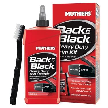 Imagem de Mothers 06141 Kit de limpeza de acabamento resistente Back-to-Black, 355 ml