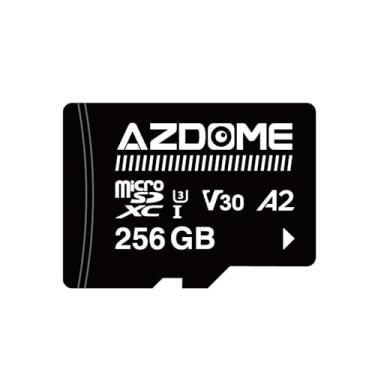 Imagem de AZDOME Cartão micro SD de 256 GB cartão de memória microSDXC para AZDOME M550 GS63H Pro PG17-4K GS63Pro Dash Cam Full HD e 4K UHD, U3, A2, V30