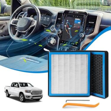 Imagem de Tomanic Filtro de ar de cabine CF11671 compatível com Ram 1500/2500/3500(2016-2024), Ram 4500/5500(2016-2023), Mazda CX-7(2007-2012) com filtro CA de carvão ativado