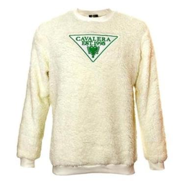 Imagem de Moletom Cavalera Polar Sign Off White Masculino-Masculino