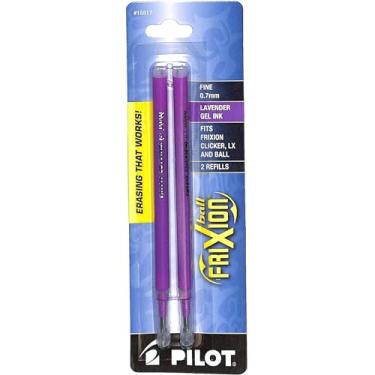 Imagem de PILOT Recargas De Tinta De Gel Frixion Para Clicker Lx E Esferográficas Ponta Fina (0.7 Mm) Tinta Pacote Com 2 (15517) 2 Unidades (Pacote Com 1) Lavanda