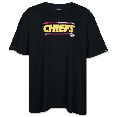 Imagem de Camiseta New Era Plus Size Regular Nfl Kansas City Chiefs Manga Curta-Masculino