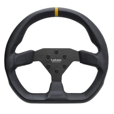 Imagem de LOTSE, Volante Lotse Grind Couro Tarja Amarela