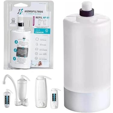 Imagem de Refil Filtro Hidrofiltros Compatível com Purificador Lorenzetti Acqua Bella e Vitale