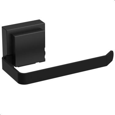 Imagem de Porta Papel Higiênico Com Ventosa Preto F.Max