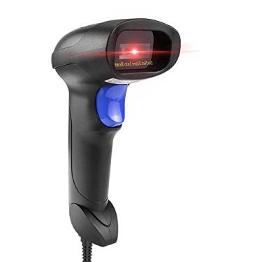 Imagem de Leitor de scanner de código de barras QR USB portátil para computadores, scanners de código de barras com fio automático 1D 2D NetumScan para pagamento móvel, loja, supermercado, armazém