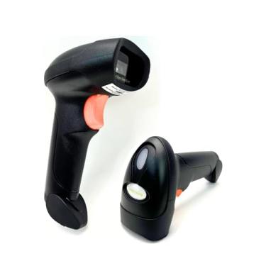 Imagem de Leitor Código De Barras Sem Fio Wireless Laser Boleto Ean Danfe NF Boleto Bancário Leitura de Tela (Com bluetooth)