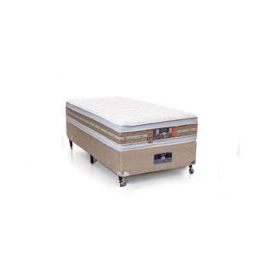Imagem de Cama Box + Colchão Castor Solteiro Silver Star Air Double Face Pocket 88x188x61cm