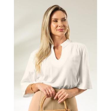 Imagem de Blusa Com Decote Diferenciado Cativa